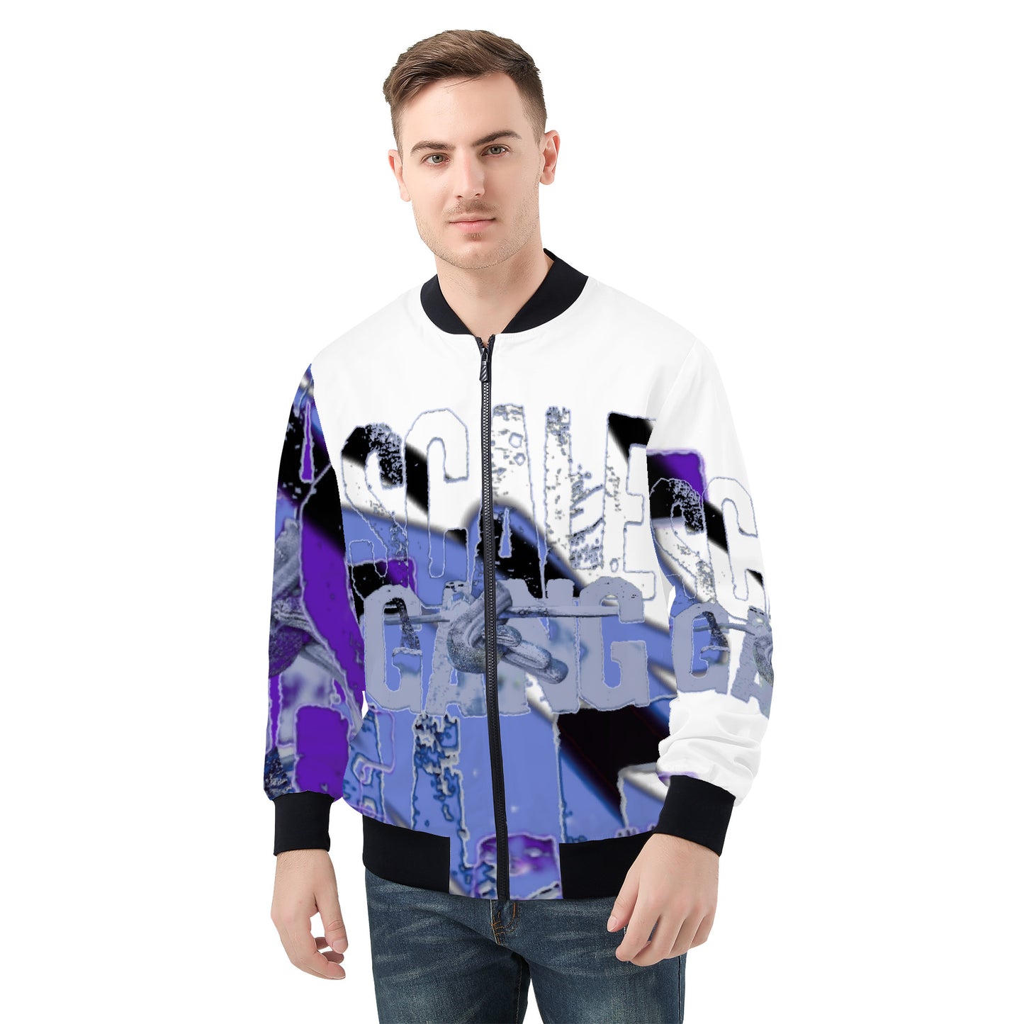 SG ABSTRACT Men's Bomber Jacket