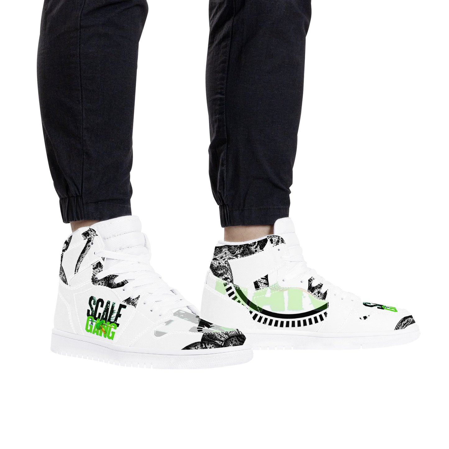 SCALE GANG High Top (White)